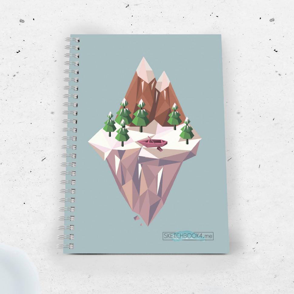 Скетчбук Nature 4 бумаги 120г/м для сухих техник фото 1 — Fandomia